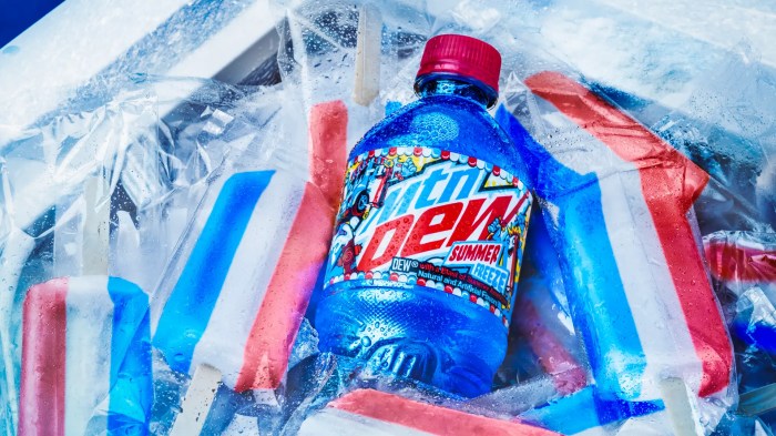 Mountain dew summer freeze