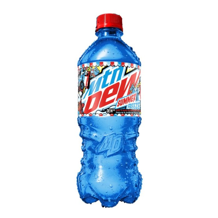 Mountain dew summer freeze