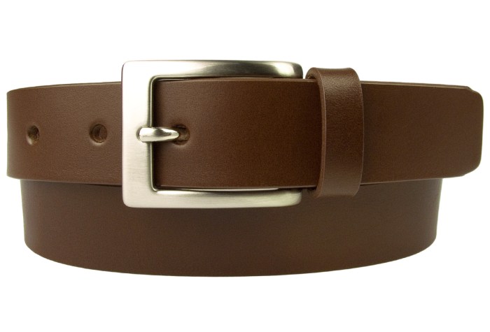 Leather wrap belt