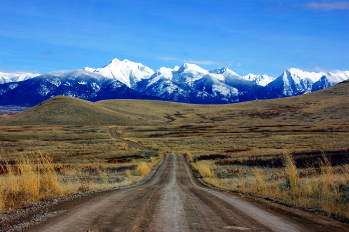 Montana mountain ranges