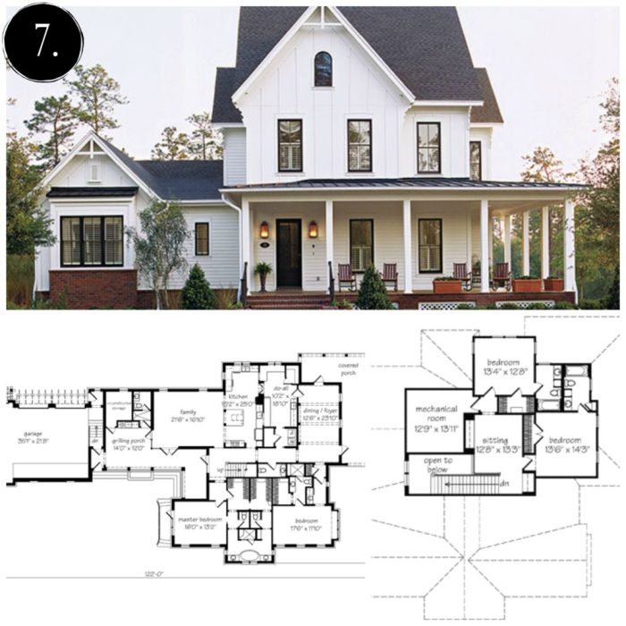 Small farmhouse building plans