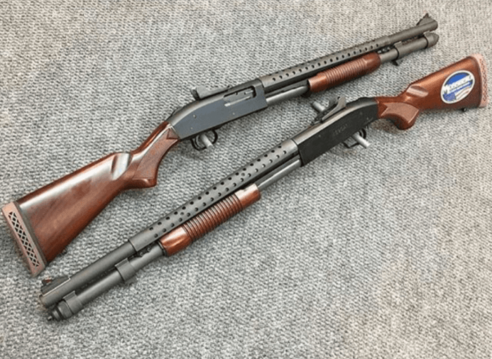 Mossberg wood furniture sert