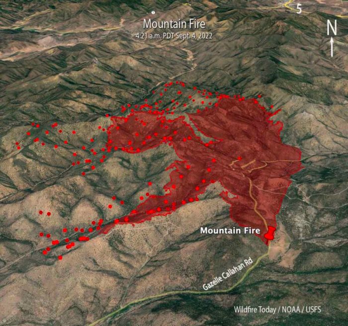 Anderson mountain fire