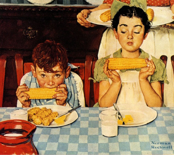 My Favorite Norman Rockwell Freedom of Speech Illustration