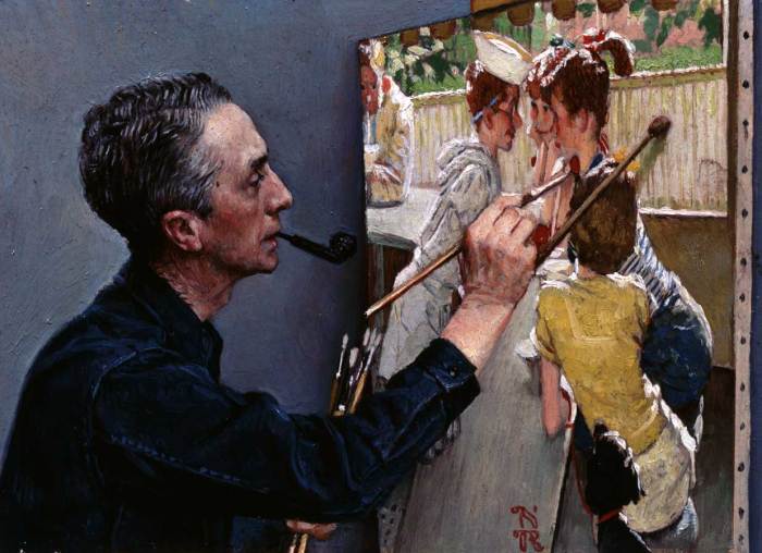 Norman Rockwell's Freedom of Speech: A Commentary on Current Events