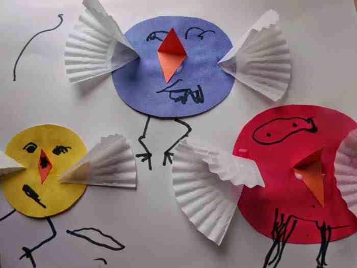 Bird Art Projects: A Springtime Craft