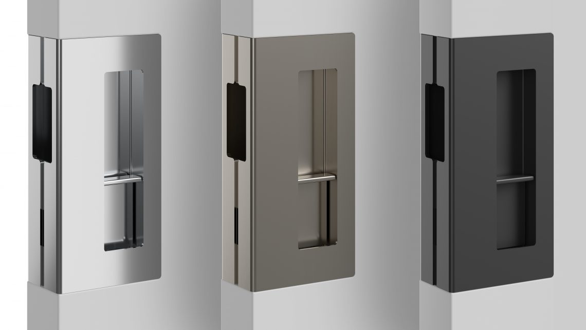 Pocket door handle