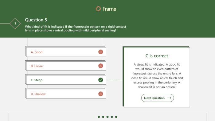 Mini Exams for Webinar Quizzes