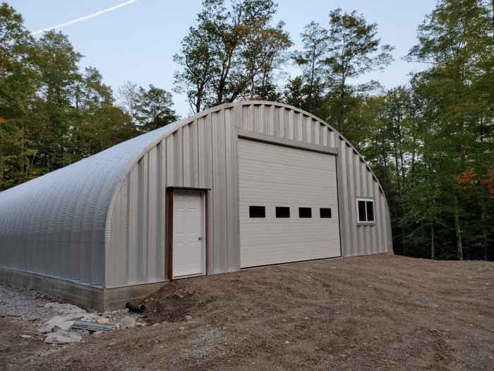 Quonset buildings