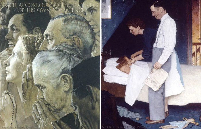 The Impact of Norman Rockwell's Freedom of Speech on American Culture