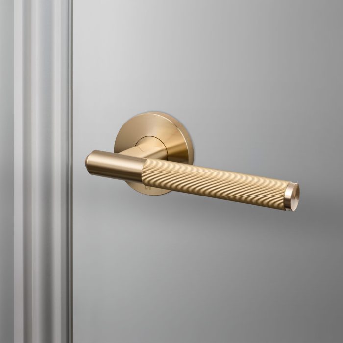 Door interior brass handle ullman handles backplate nickel plate mm shop indoor long villahus chrome