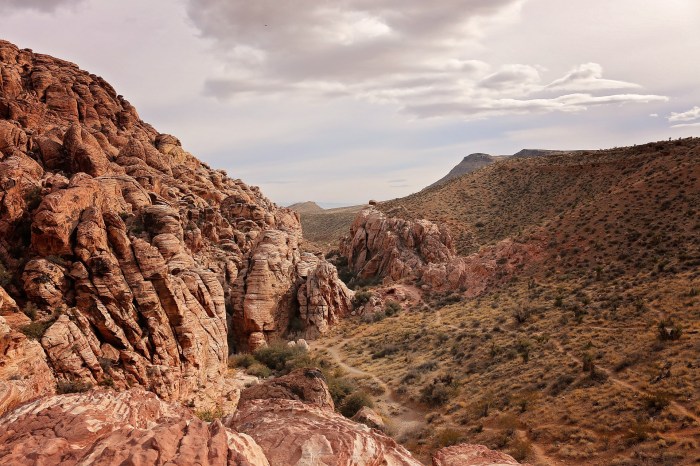 Desert mountain park