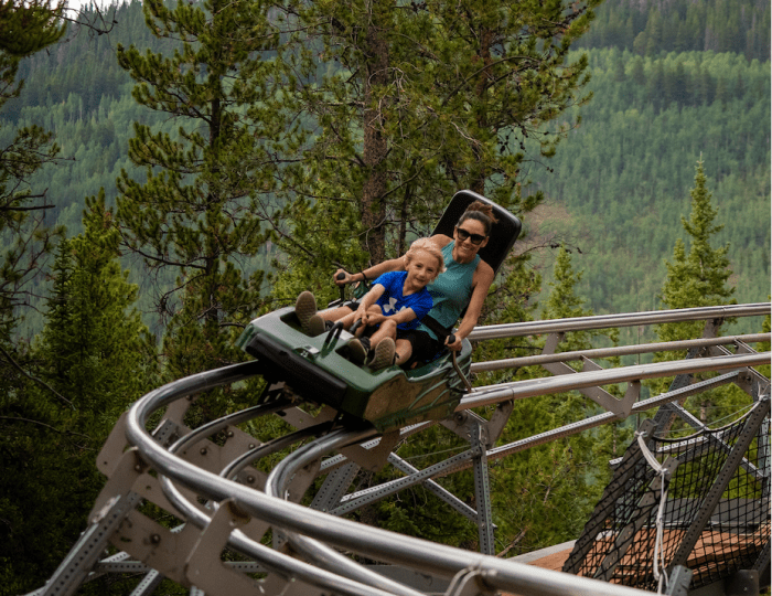 Rocky mountain coaster at copper