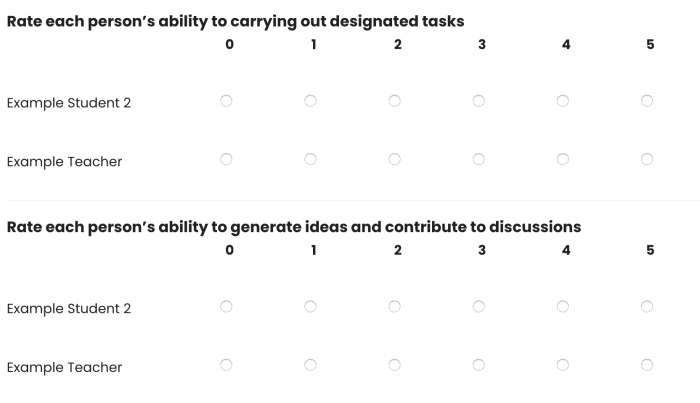 Mini Exams for Quiz Peer Assessment Quizzes Tools