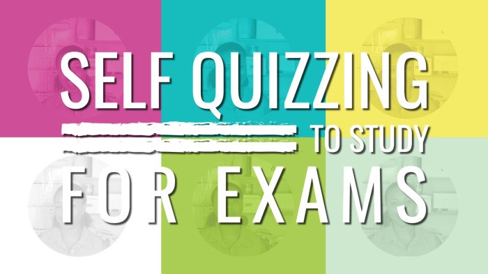 Mini Exams for Quiz Self-Paced Quizzes Tools