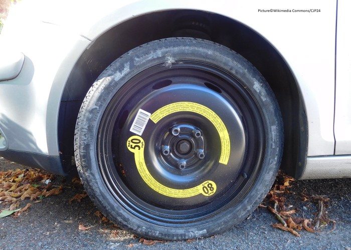 What size space saver wheel for t-roc volkswagen