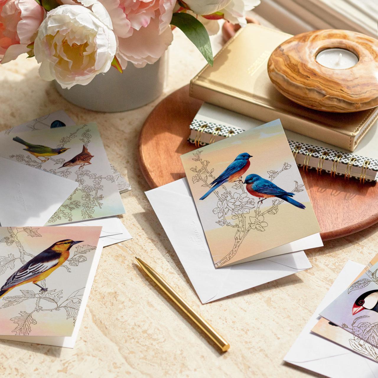 Bird Stationery: A Springtime Note