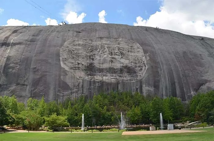 Places at stone mountain park that peoplle arnt aware of