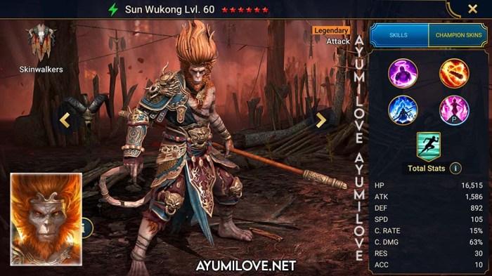 Wukong sun build