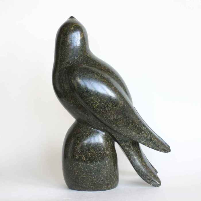 Sculpture birds bronze flight lot open