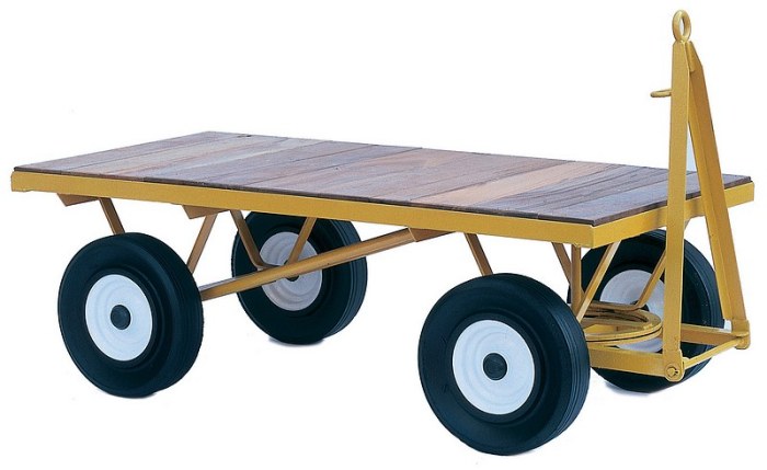 Four wheel cart