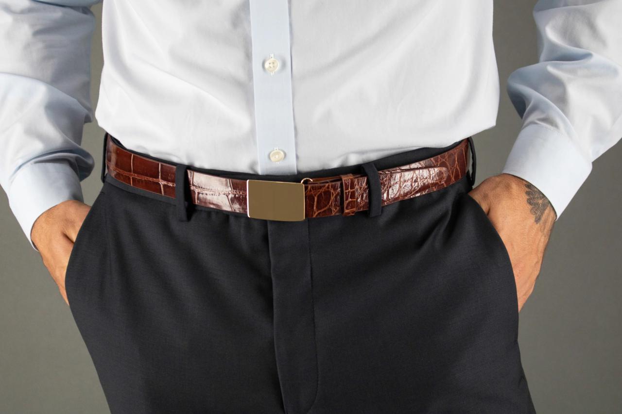 How to determine belt size