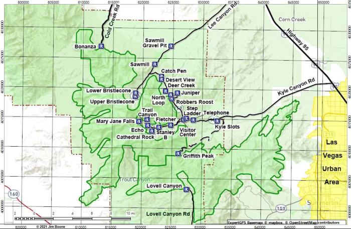 Springs campgrounds cucamonga rancho maps klipy d1softball istilah berasal interactive western cordova printablemapforyou printablemapaz