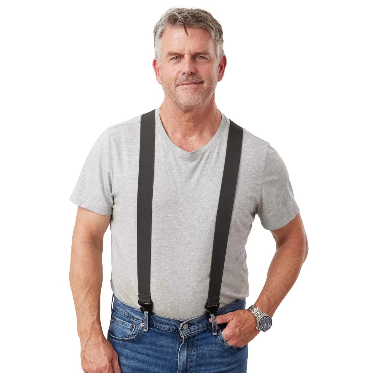 Belt loop suspenders