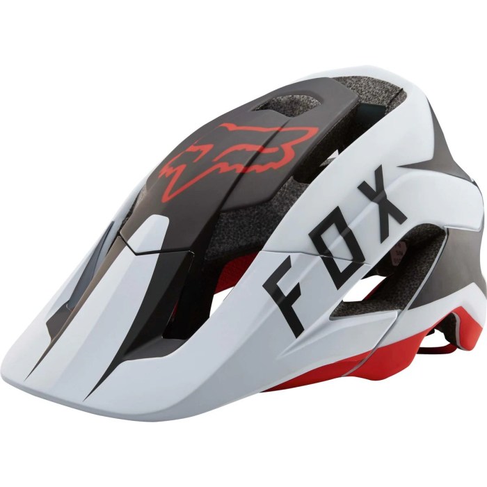 Fox mountain bike helmet