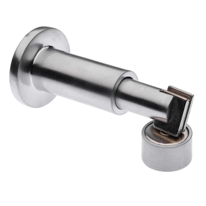 Door holder magnetic adjustable hardware window