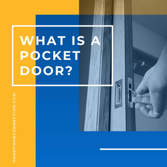 Pocket door pull