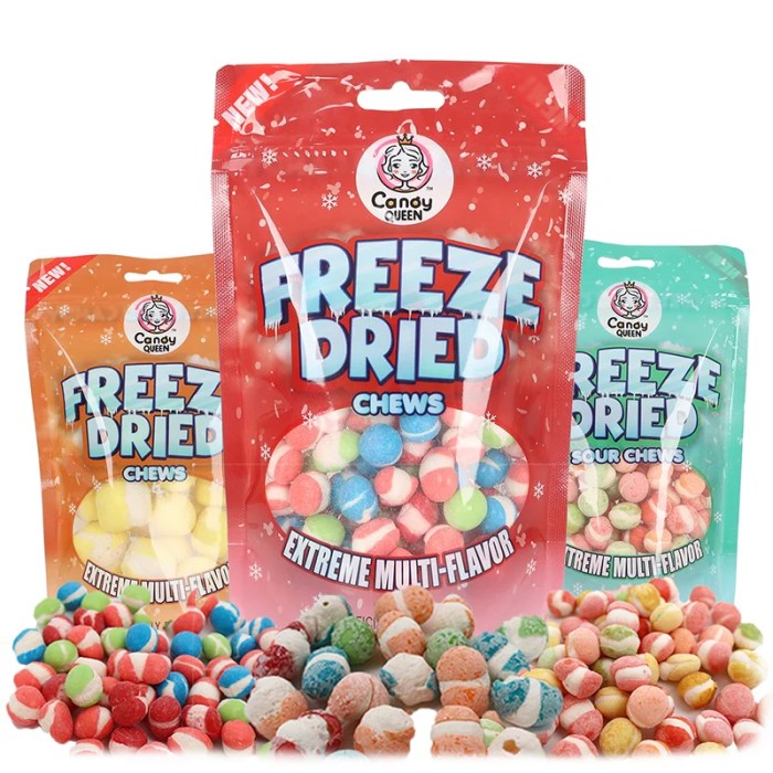 Freeze skittles crunchy 16oz 5oz