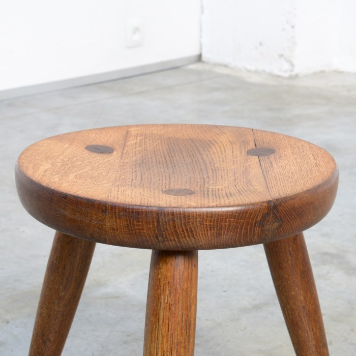 Retro wooden stools