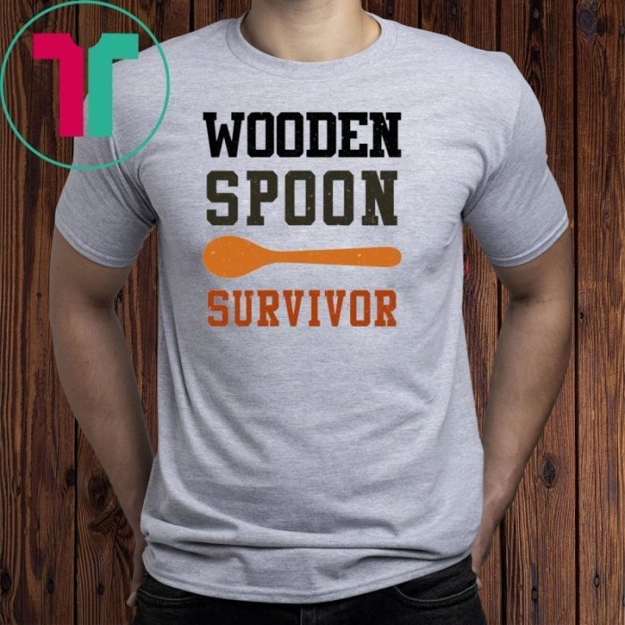 Wooden spoon survivor shirt