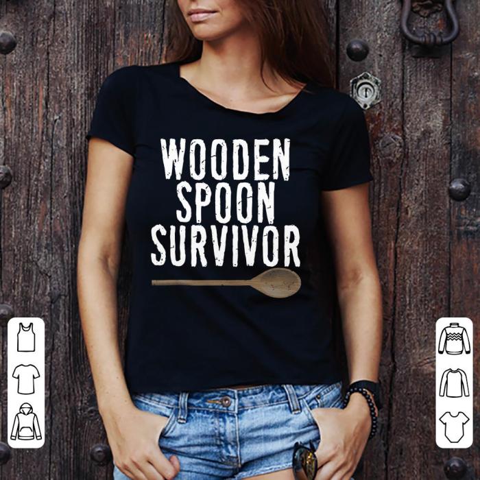 Wooden spoon survivor shirt