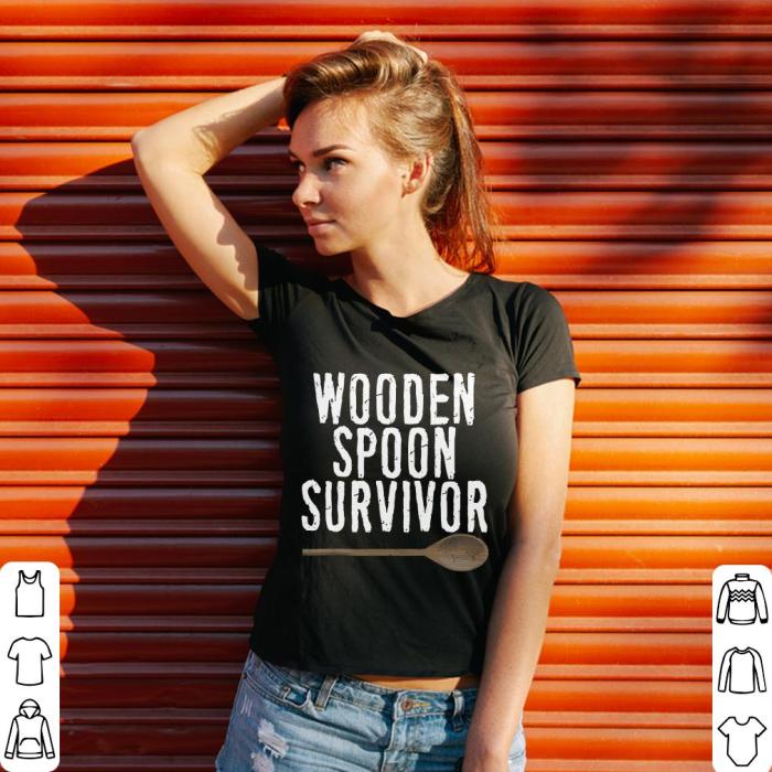 Spoon survivor wooden shirt funny