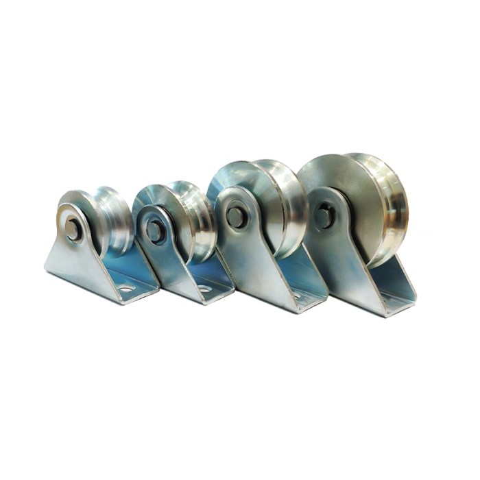 Rolling gate wheels