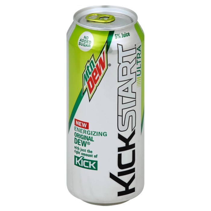 Kickstart dew mountain drink boost hydrating water work review