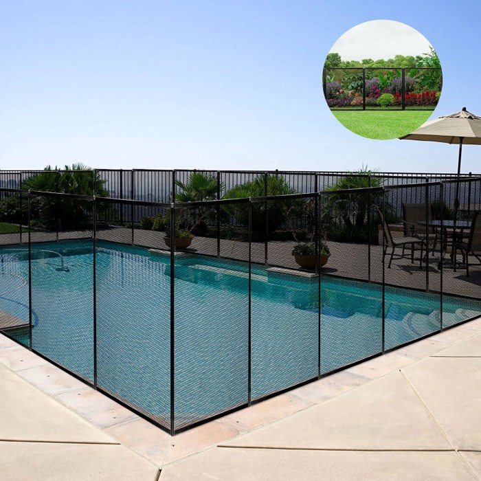 Pool privacy screen