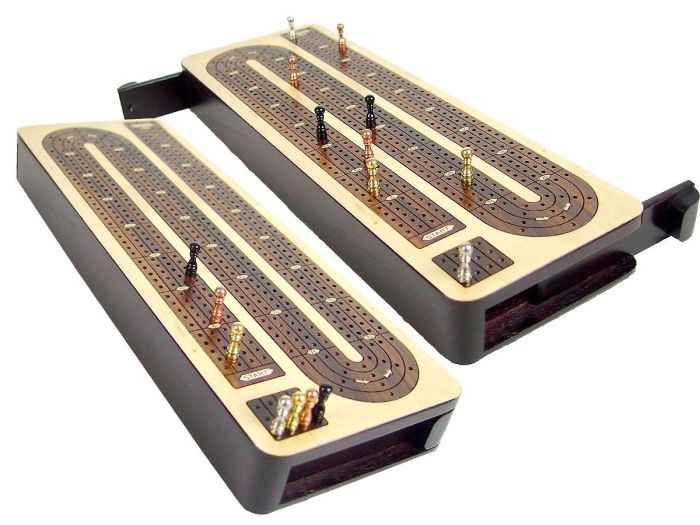 Cribbage brimtoy hardwood 30cm