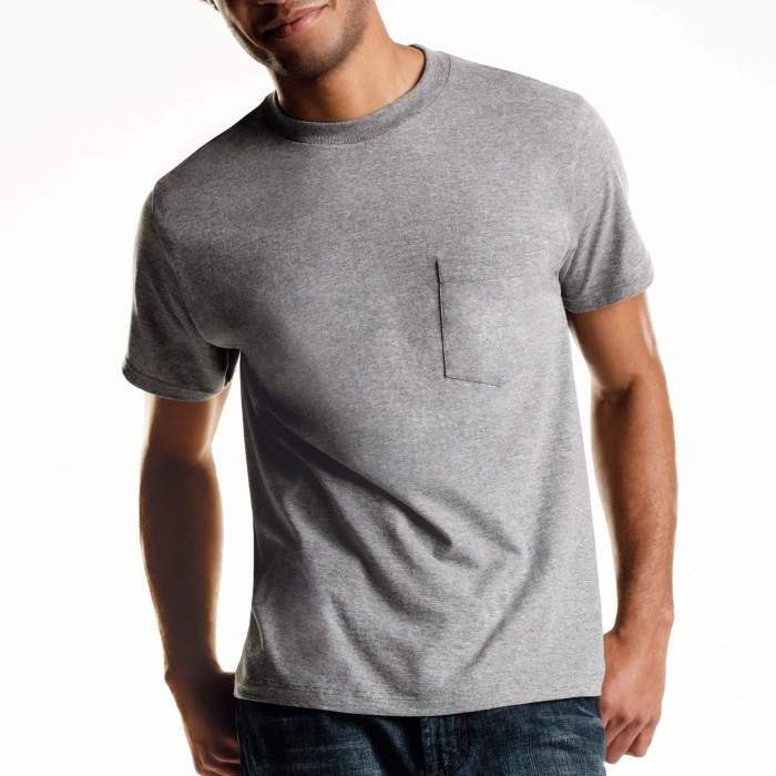 Mens pocket tee