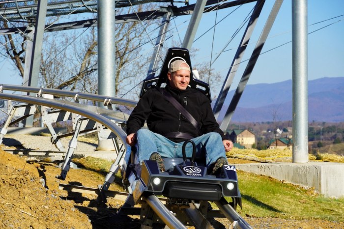 Wild stallion mountain coaster