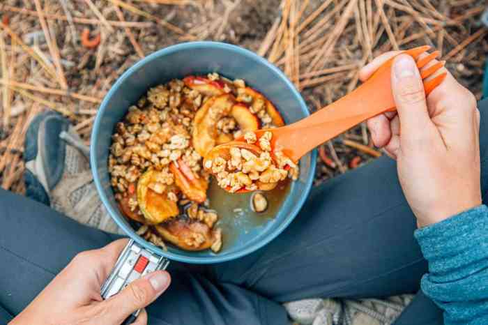 Recipes for specific outdoor activities (hiking, camping, gardening)