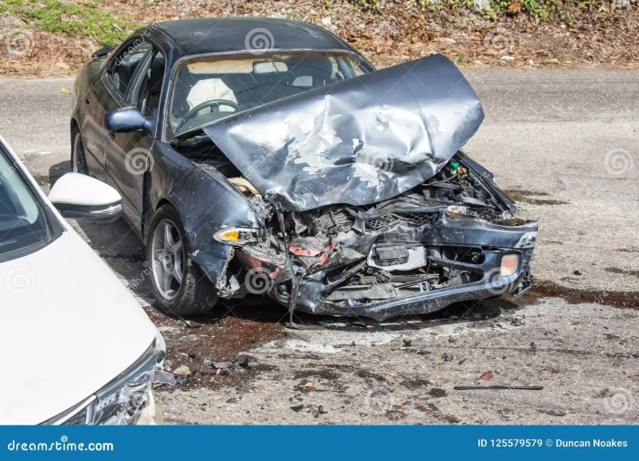 Road cars vehicle collision river two collided st into swerve third neither fault oncoming collide after george lexus forced lanes