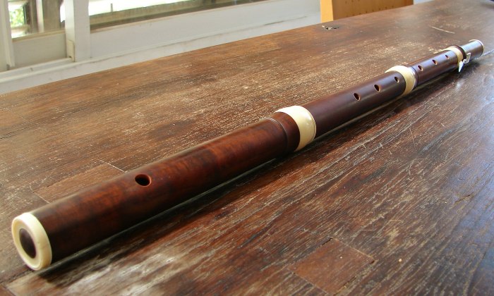 Wooden flute