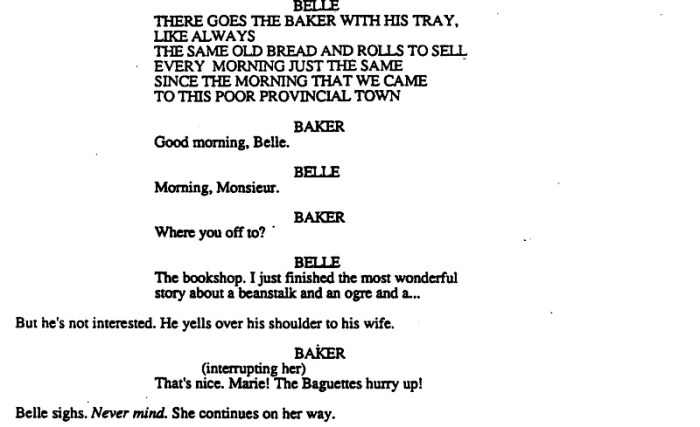 Into the woods script