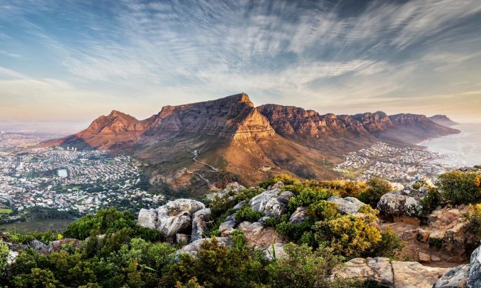 Table mountain black mountains