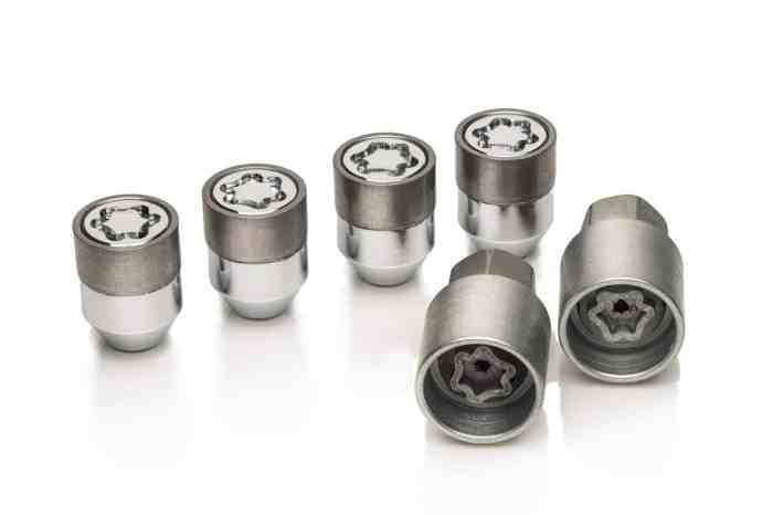 Wheel nut spikes