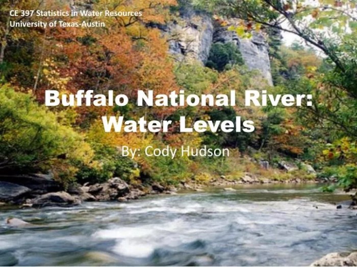 Buffalo river levels