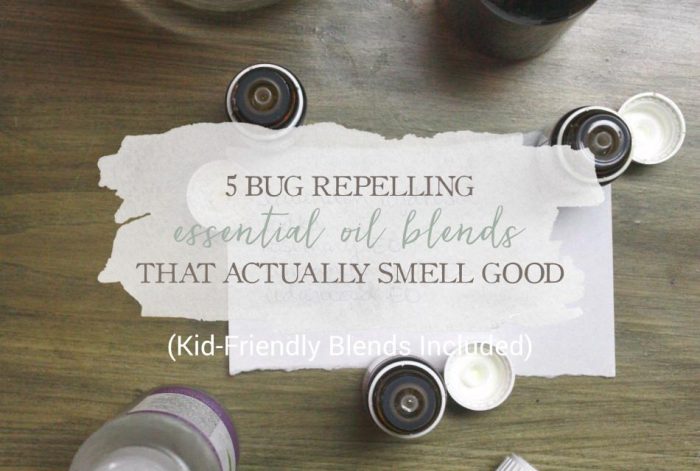 The use of essential oils in colognes for bug control